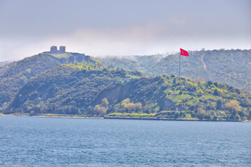 Yoros Castle guarding Bosphorus strait