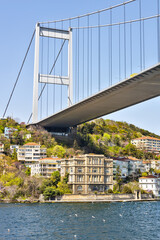 Bosphorus strait building architecture