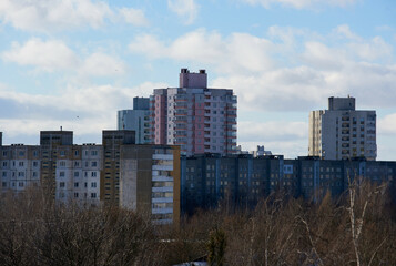 buildings in the city