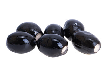 olives stuffed with cheese isolated