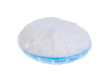 oval soap isolated