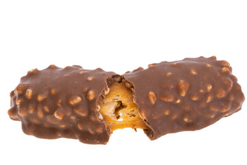 chocolate bar isolated