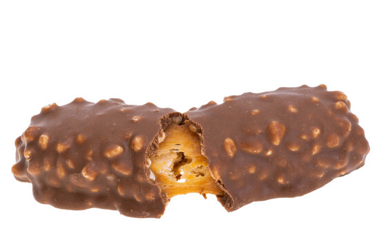 chocolate bar isolated