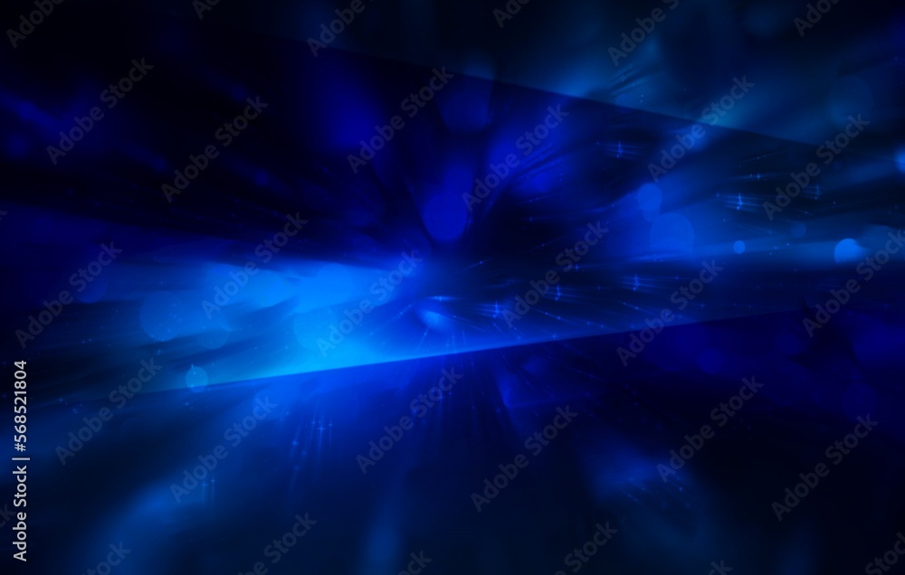 Poster blue light gradient empty studio room backdrop wallpaper abstract background blurred. use for showca
