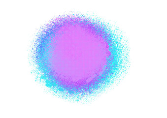Grungy abstract colorful circle background