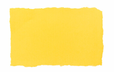 Torn paper isolated on white background for text showing. space for advertising copy