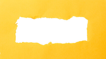 Paper peel, torn paper with space a white background for text showing. Empty space for your message. space for advertising copy