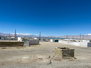 No plants grow in Karakol.