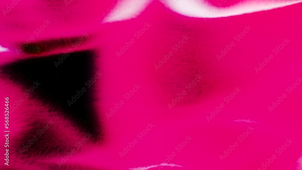 Poster red and pink rays of light. motion. a black space with light flying in different directions made in 
