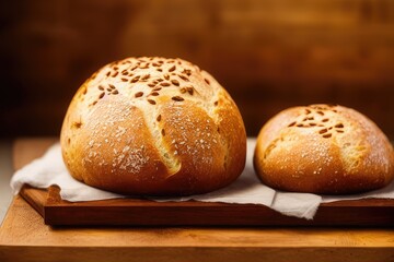 High-Resolution Image of Fresh Bakery Bread Showcasing its Aromatic and Appetizing Qualities, Perfect for Adding a Delicious Element to any Design Project