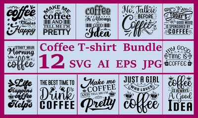 Coffee T-shirt  Bundle