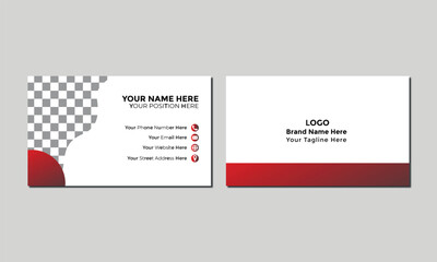 business card template creative and minimal design business card 