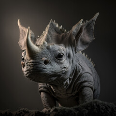 Fototapeta premium Baby Triceratops