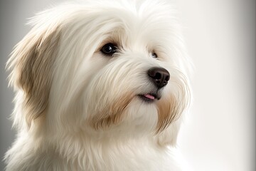 Coton de tulear dog