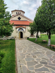 Fototapeta na wymiar Medieval Arapovo Monastery dedicated to Saint Nedelya, Bulgaria