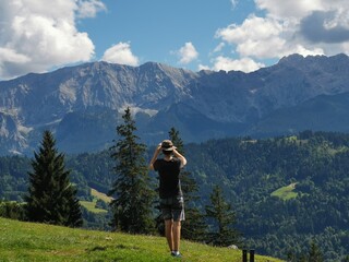 Naklejka premium Natur, Berg, See, Italien