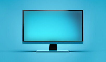 Empty, PC screen monitor