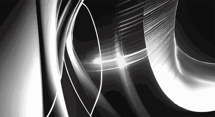 black and white abstract background