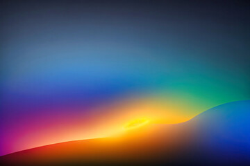 gradient wallpaper with multiple layers and show shadows, Monterey, Big Sur, abstract, dark colors, noise, blur, bokeh, simple, fluid, mountain shapes - created with AI