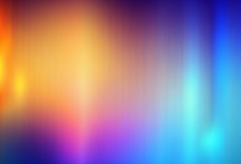 Ai-Generated Render of an Abstract Vibrant and Colorful Illusionary Visual Art