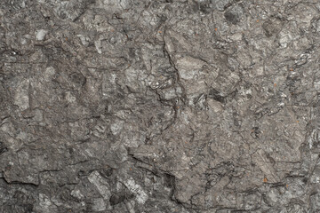 Full frame of black coal rock texture. Non-renewable power source. Natural heating fuel