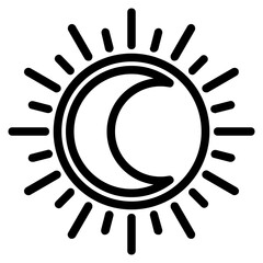 sun moon icon