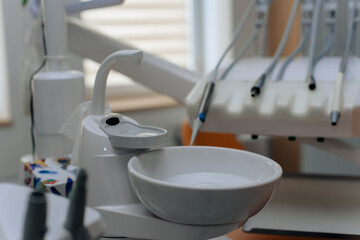 dental chair in hospital