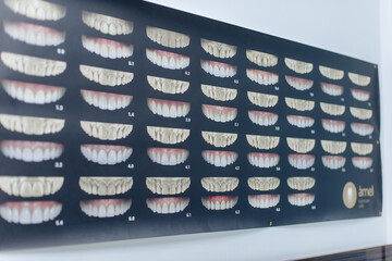 Naklejka premium dental chair in hospital
