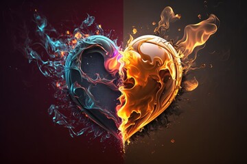 Hearts on fire