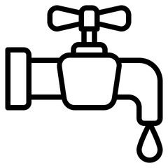 water tap faucet icon