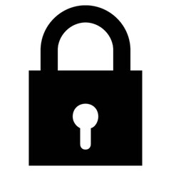 lock vector, icon, symbol, logo, clipart, isolated. vector illustration. vector illustration isolated on white background.