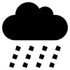 rain vector, icon, symbol, logo, clipart, isolated. vector illustration. vector illustration isolated on white background.