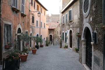 Fototapeta na wymiar Living in Tivoli, Lazio Italy