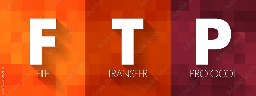 Poster ftp file transfer protocol - standard communication protocol used for the transfer of computer files