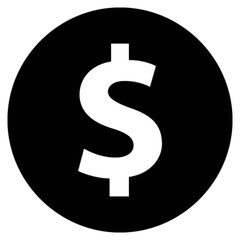 dollar vector, icon, symbol, logo, clipart, isolated. vector illustration. vector illustration isolated on white background.