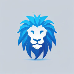 lion face logo mascot