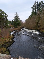 river in the mountains