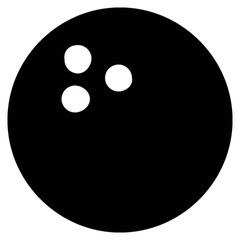 bowling ball vector, icon, symbol, logo, clipart, isolated. vector illustration. vector illustration isolated on white background.