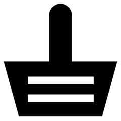 shopping basket vector, icon, symbol, logo, clipart, isolated. vector illustration. vector illustration isolated on white background.