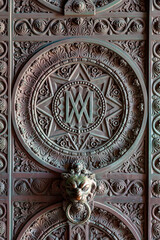 Detail form an ancient church door