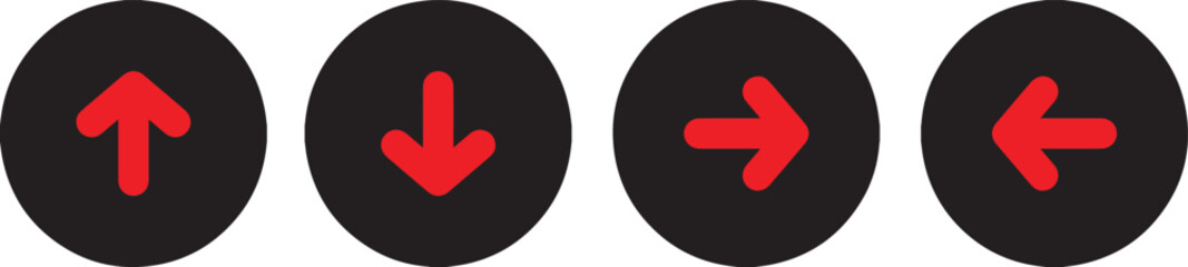 colorful arrows, Arrow icons set. Arrow collection. arrow symbol. up arrow.  down arrow. right arrow, Left arrow symbol. arrow sign. isolated.