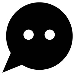 speech bubble vector, icon, symbol, logo, clipart, isolated. vector illustration. vector illustration isolated on white background.