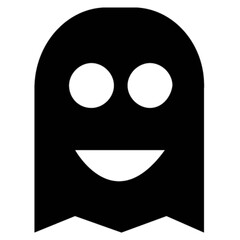 ghost vector, icon, symbol, logo, clipart, isolated. vector illustration. vector illustration isolated on white background.