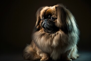 Fototapeta premium Pekingese dog