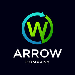 Rotate letter vector logo template. This logo suitable for system, process,