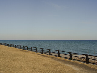 Obraz premium pier on the beach