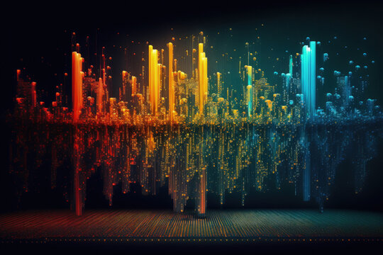 software develop company office database bits access stream visualisation programming code abstract. Generative AI