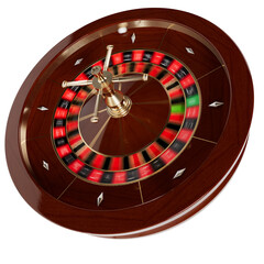 3d rendering - Casino Roulette Wheel 