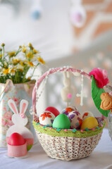 Easter table and  decoration