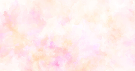 Abstract pink watercolor vector art background for cards, flyer, poster, banner and cover design. Hand drawn flower illustration for Valentines Day. Watercolour brush strokes. Rose. Flower backdrop.